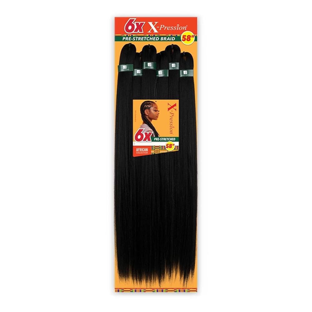 Amazon.com : Sensationnel X-pression prestretched braiding